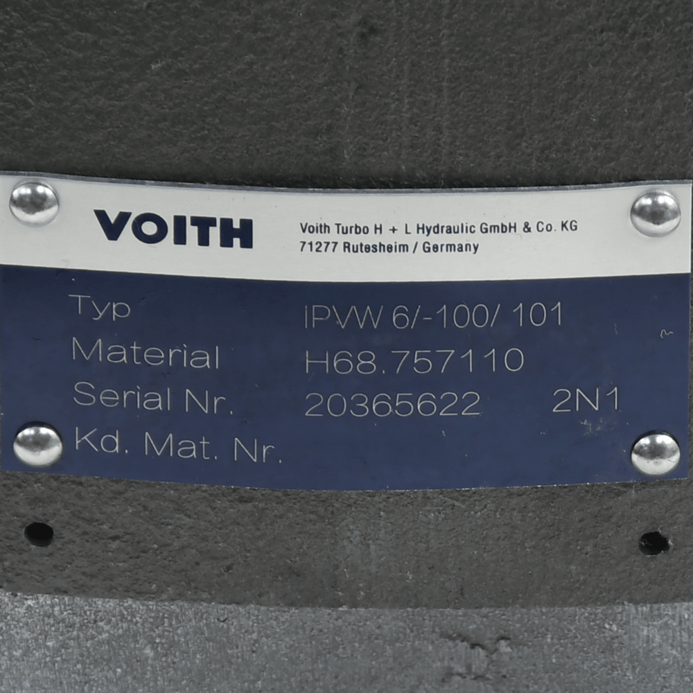 Voith Bomba de engranajes IPVW 6/-100/101